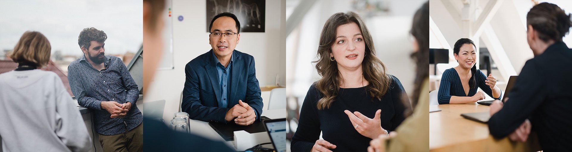 Our team at work. Used as a background header picture.